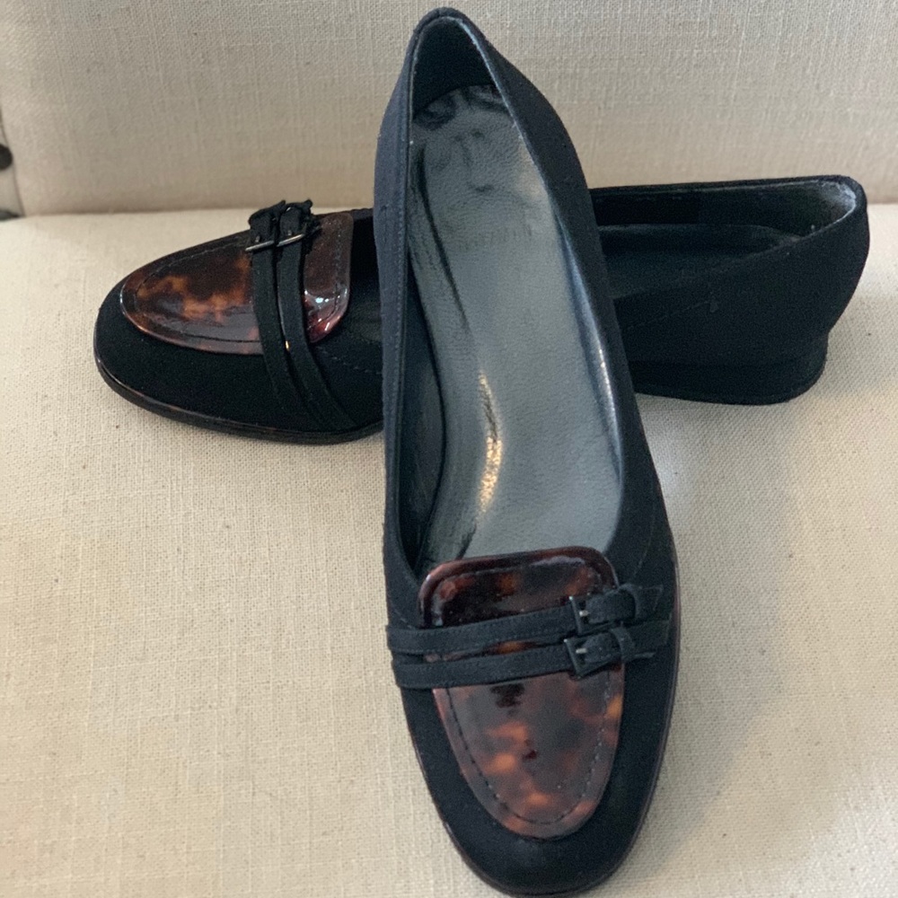 Stuart Weitzman flats, size 6.5 with Leopard toe